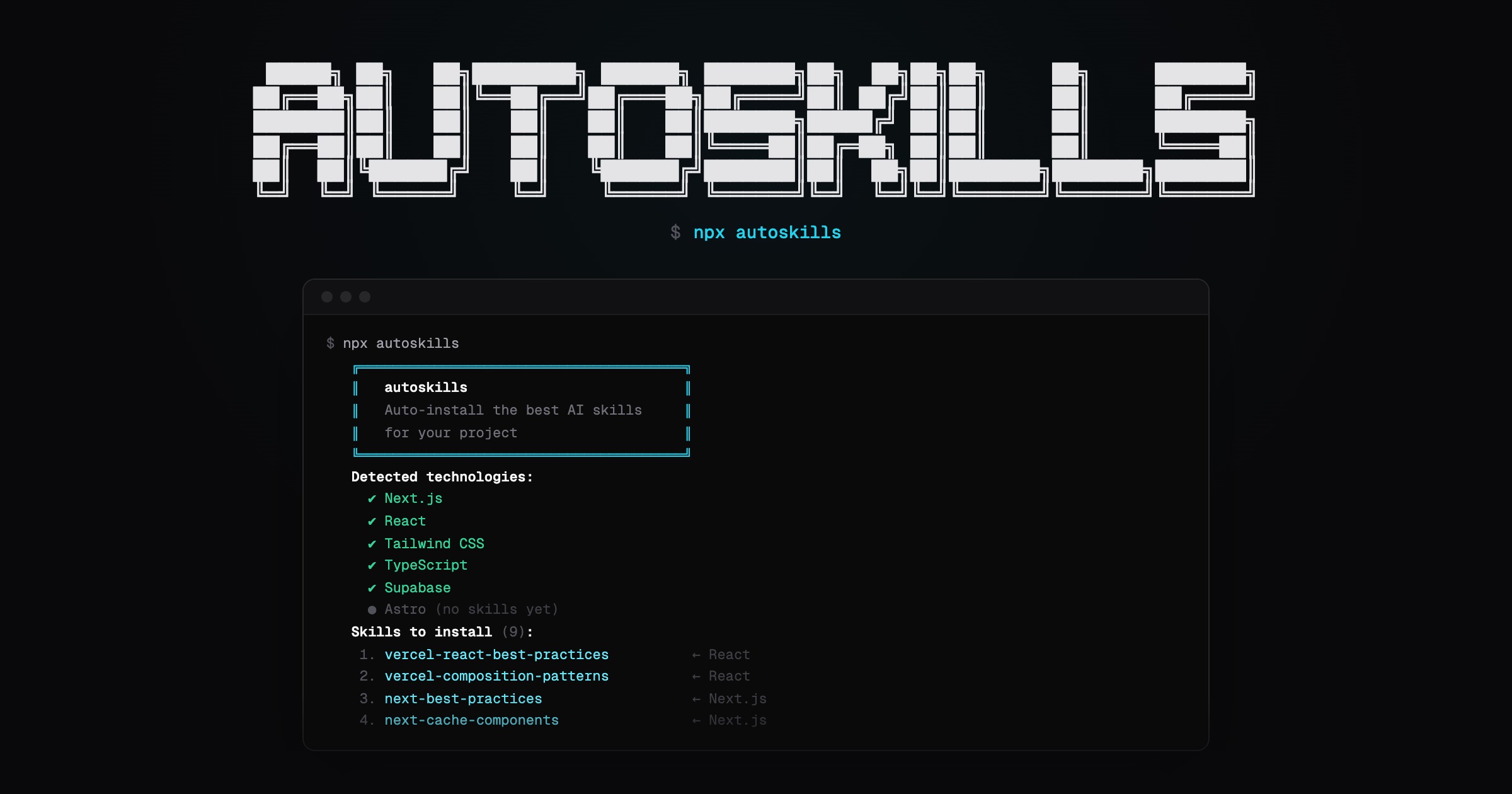Vista previa de Autoskills