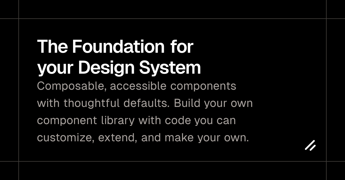 Vista previa de shadcn/ui - The Foundation for your Design System